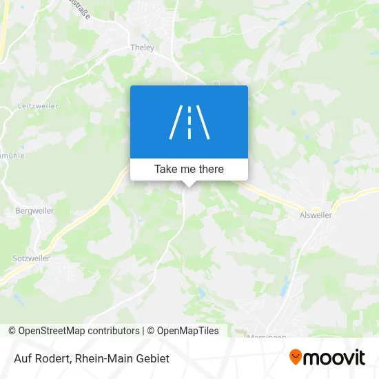 Auf Rodert map