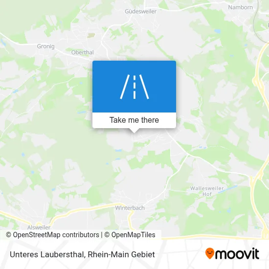 Unteres Laubersthal map