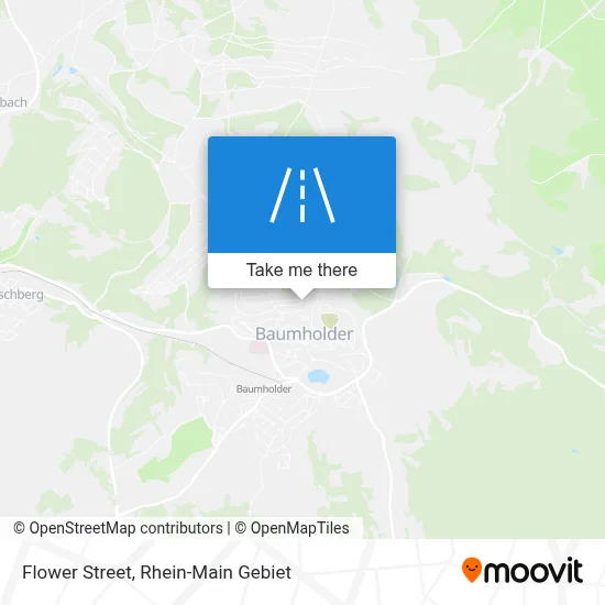 Flower Street map