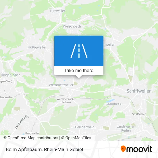 Beim Apfelbaum map