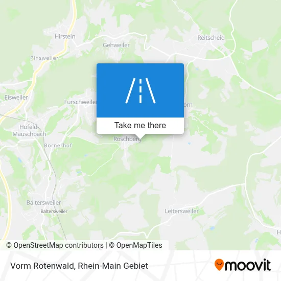 Vorm Rotenwald map