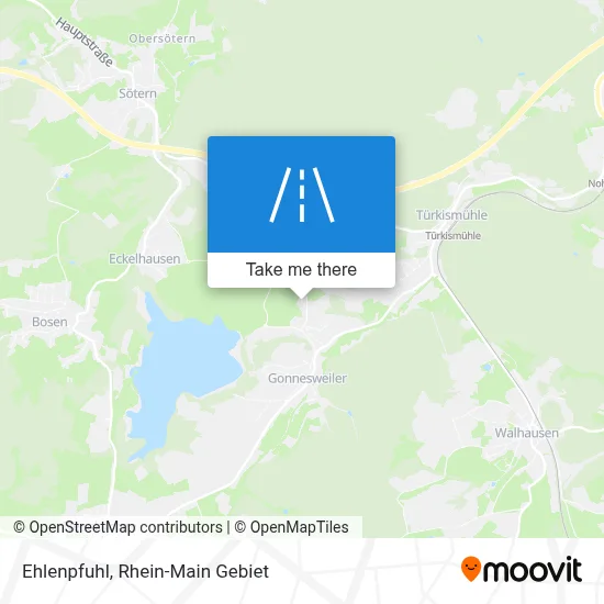 Ehlenpfuhl map