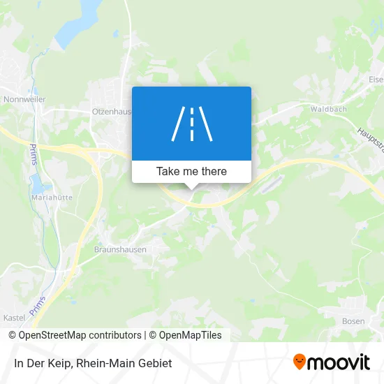 In Der Keip map