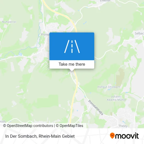 In Der Sombach map
