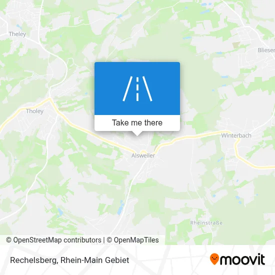 Rechelsberg map