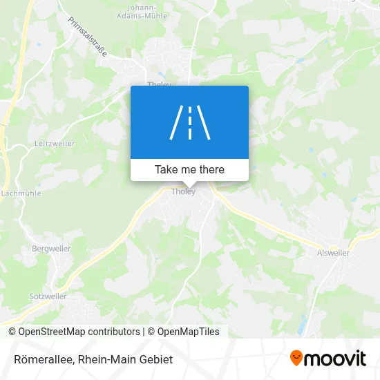 Römerallee map