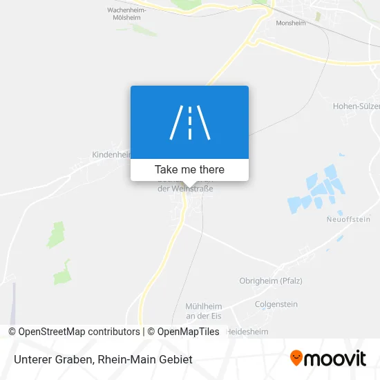 Unterer Graben map