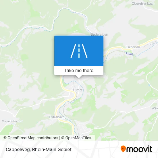 Cappelweg map