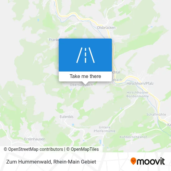 Zum Hummenwald map