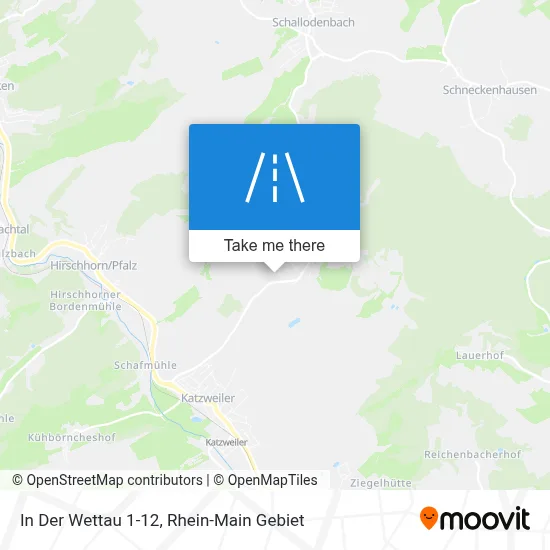 In Der Wettau 1-12 map