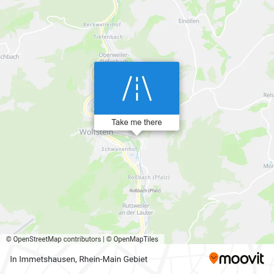 In Immetshausen map