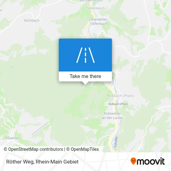 Röther Weg map