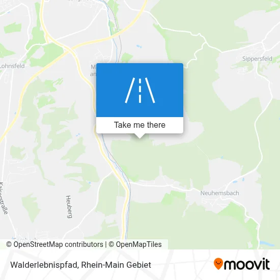 Walderlebnispfad map