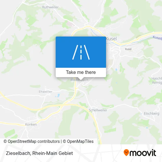 Zieselbach map