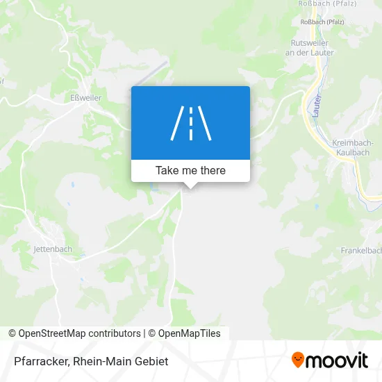 Pfarracker map