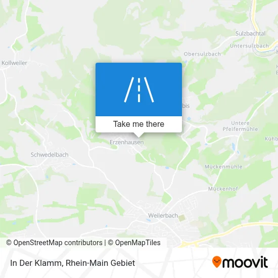 In Der Klamm map