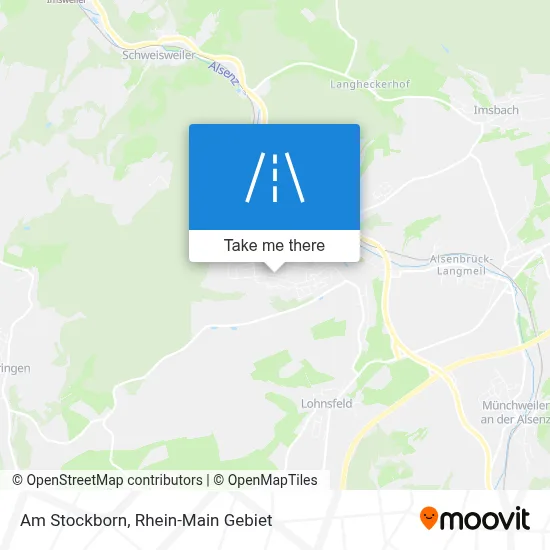Am Stockborn map