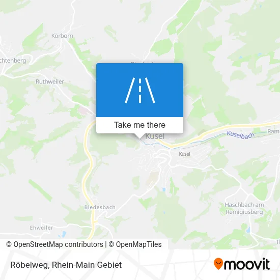 Röbelweg map