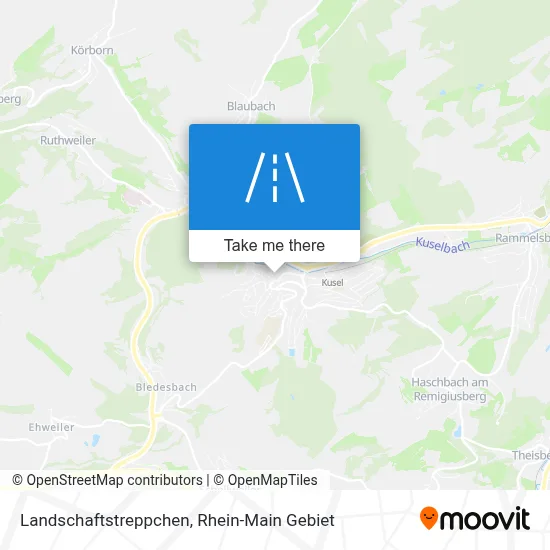 Landschaftstreppchen map