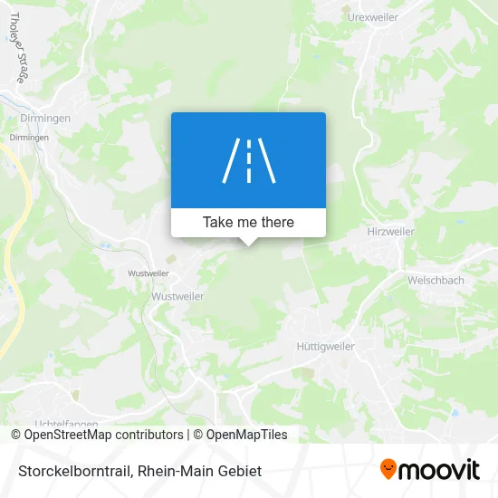 Storckelborntrail map