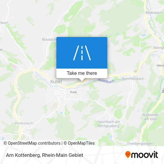 Am Kottenberg map