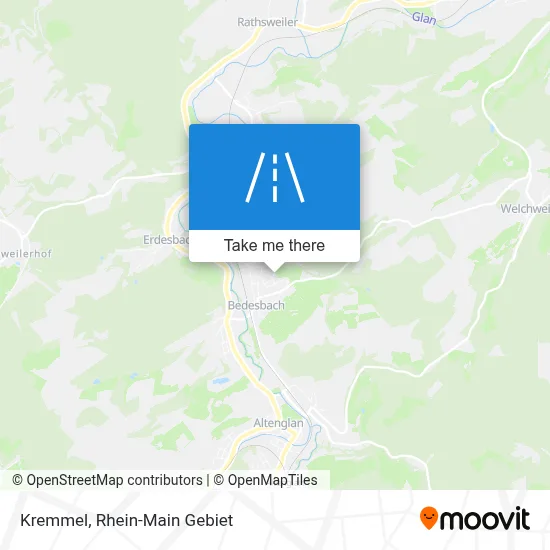 Kremmel map