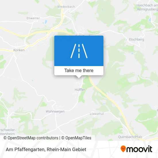 Am Pfaffengarten map