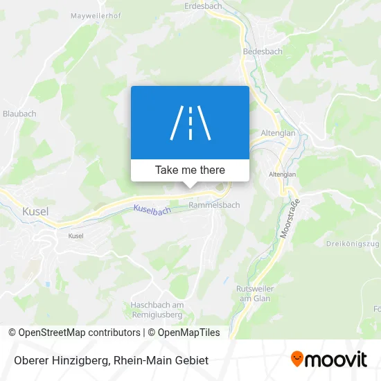 Oberer Hinzigberg map