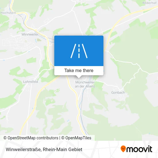 Winweilerstraße map