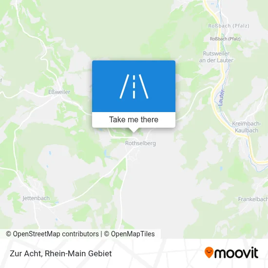Zur Acht map