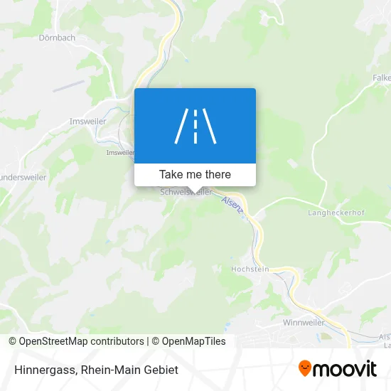 Hinnergass map