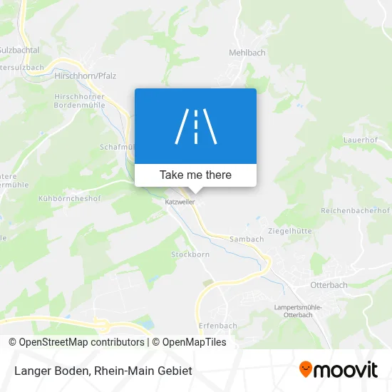 Langer Boden map