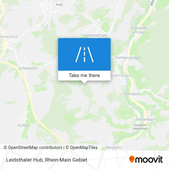 Leidsthaler Hub map