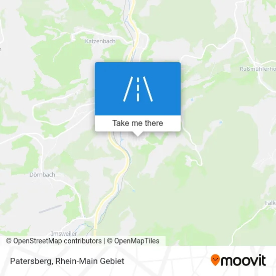 Patersberg map