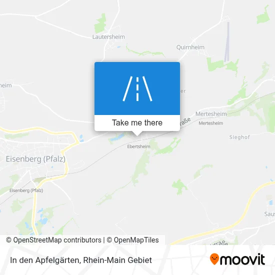 In den Apfelgärten map
