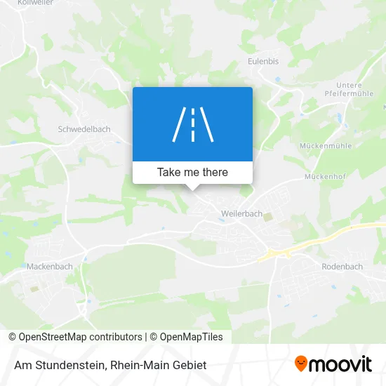 Am Stundenstein map