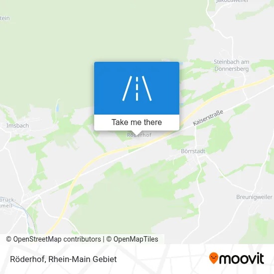 Röderhof map