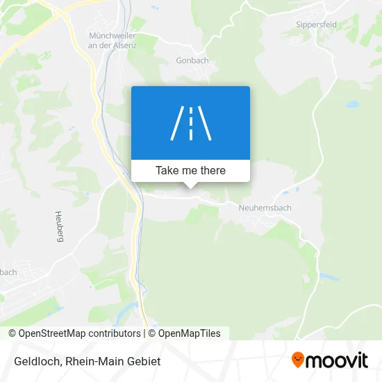 Geldloch map
