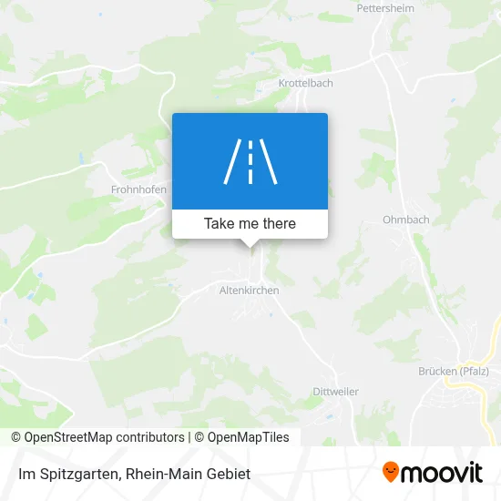 Im Spitzgarten map
