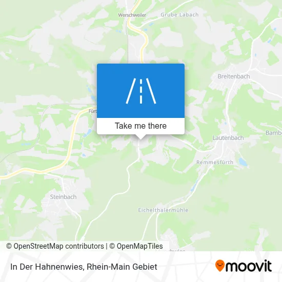 In Der Hahnenwies map