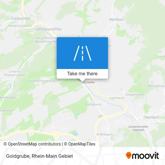 Goldgrube map