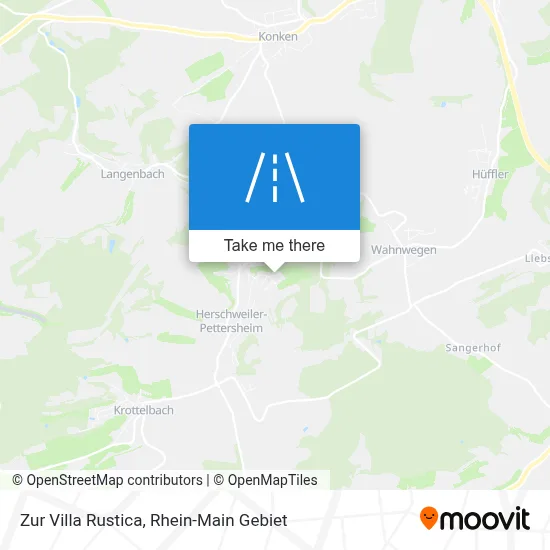 Zur Villa Rustica map