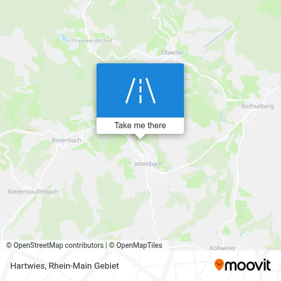 Hartwies map