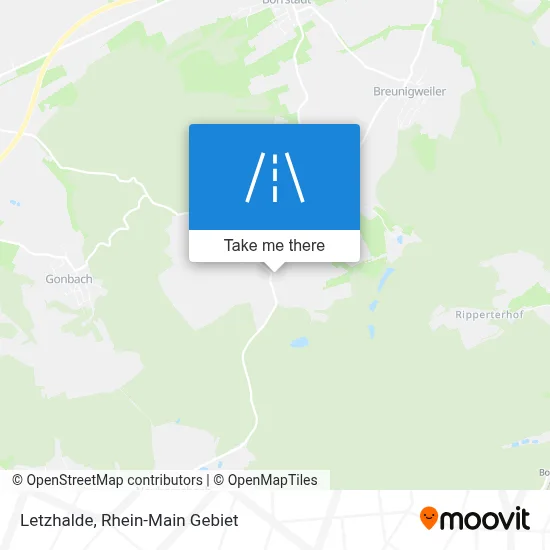 Letzhalde map