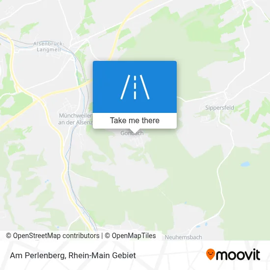 Am Perlenberg map