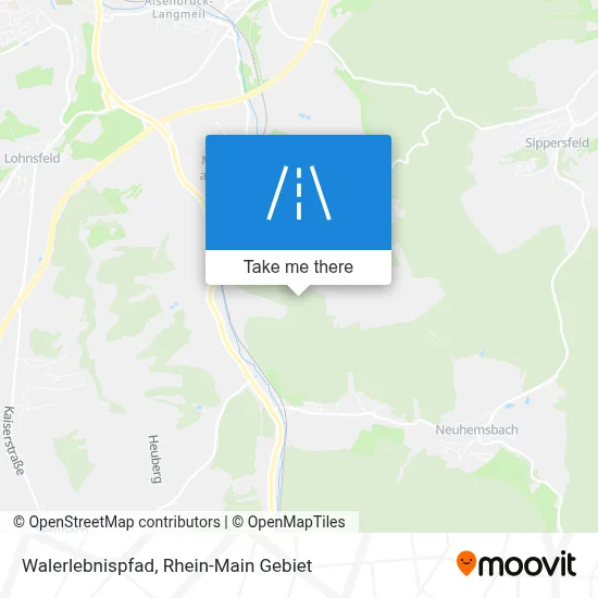 Walerlebnispfad map