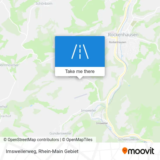 Imsweilerweg map