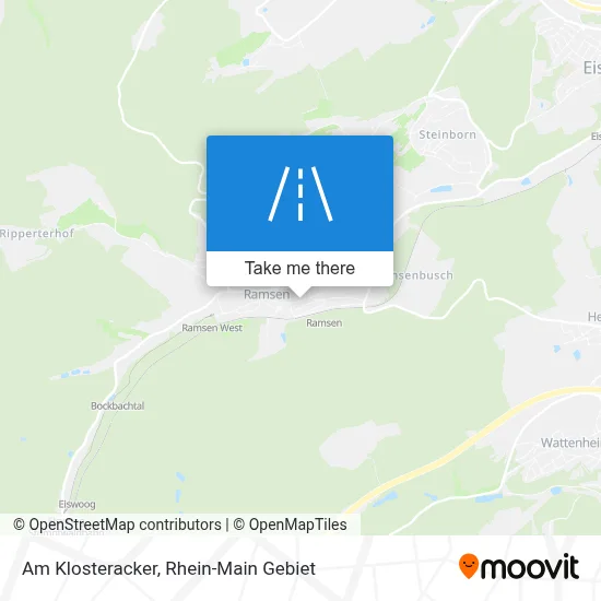 Am Klosteracker map