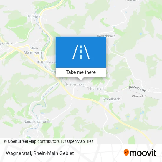 Wagnerstal map