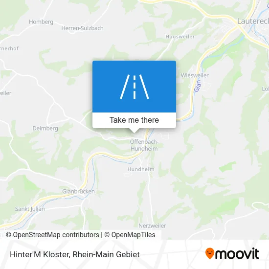 Hinter'M Kloster map